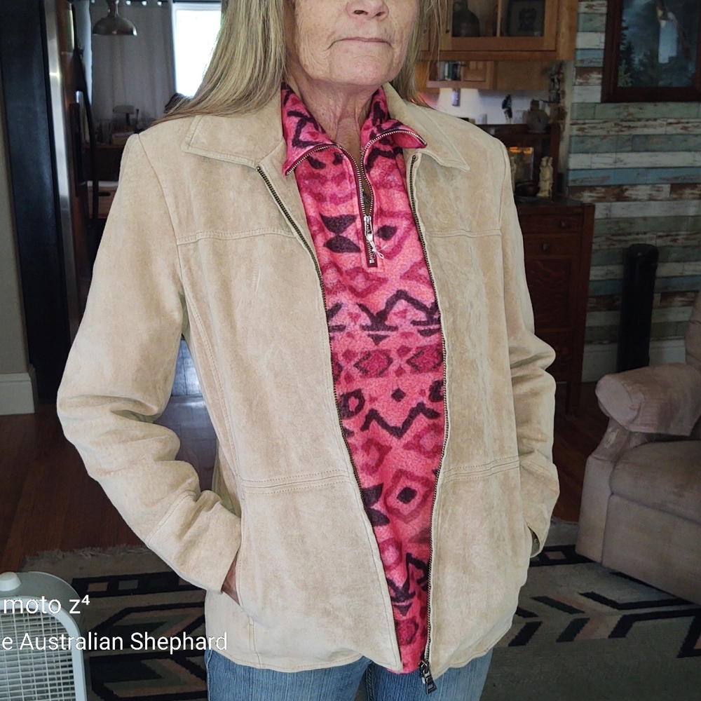 Bernardo leather jacket